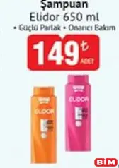ELİDOR ŞAMPUAN 650 ML fiyat ve kampanya bilgisi